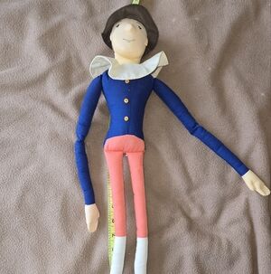 Colonial Williamsburg Hotch Potch 21" Soft Plush Alphabet Doll from 1996